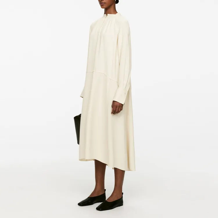 ARKET Long Sleeved Dresses Women's Ecru-2