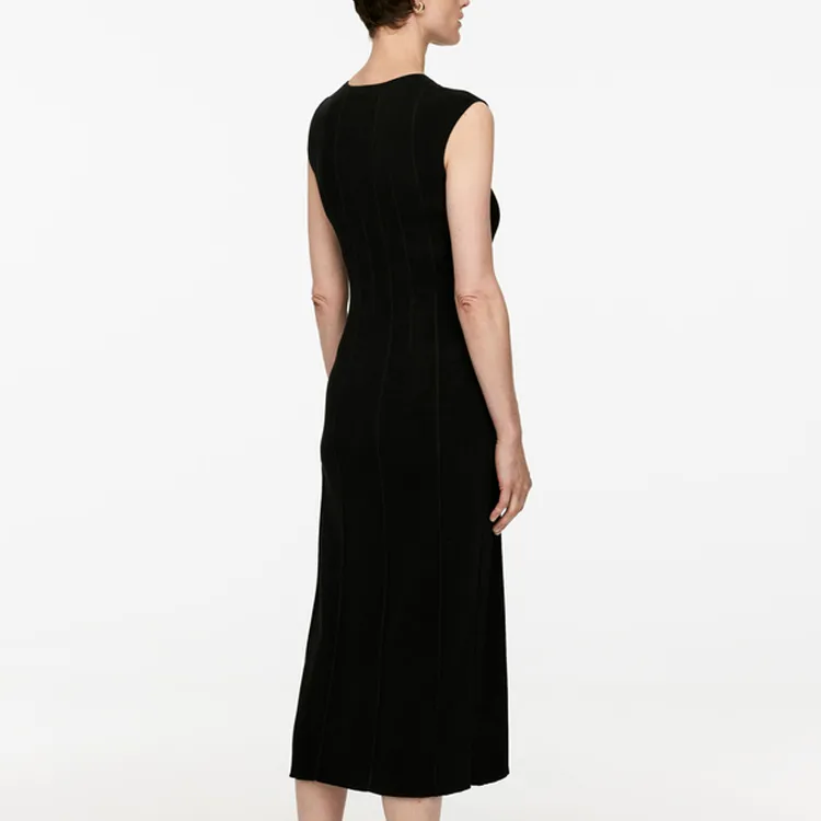 ARKET Sleeveless Dress Women's Black-2