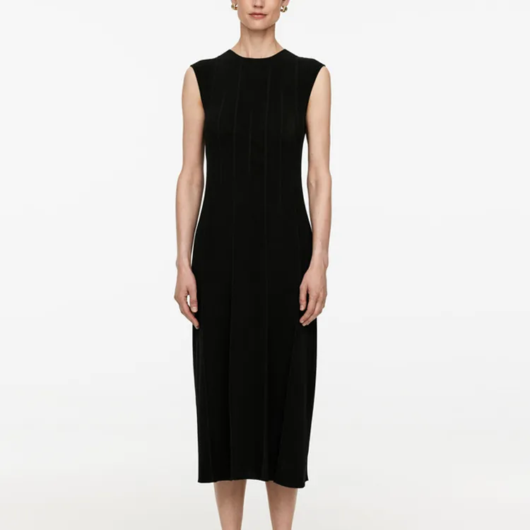 ARKET Sleeveless Dress Women's Black-1