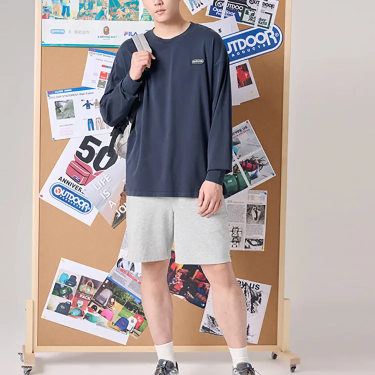 OUTDOOR PRODUCTS T Shirts Men Navy Blue-1