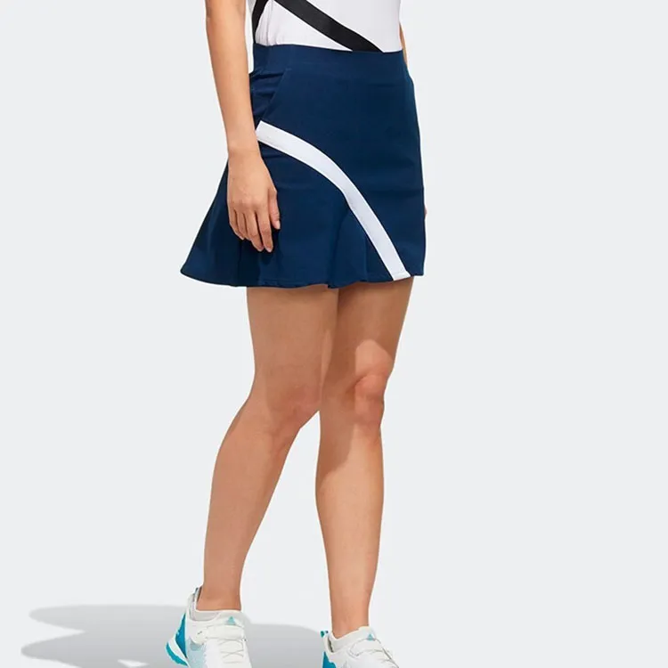 Adidas Casual Short Skirts Women's Blue-2