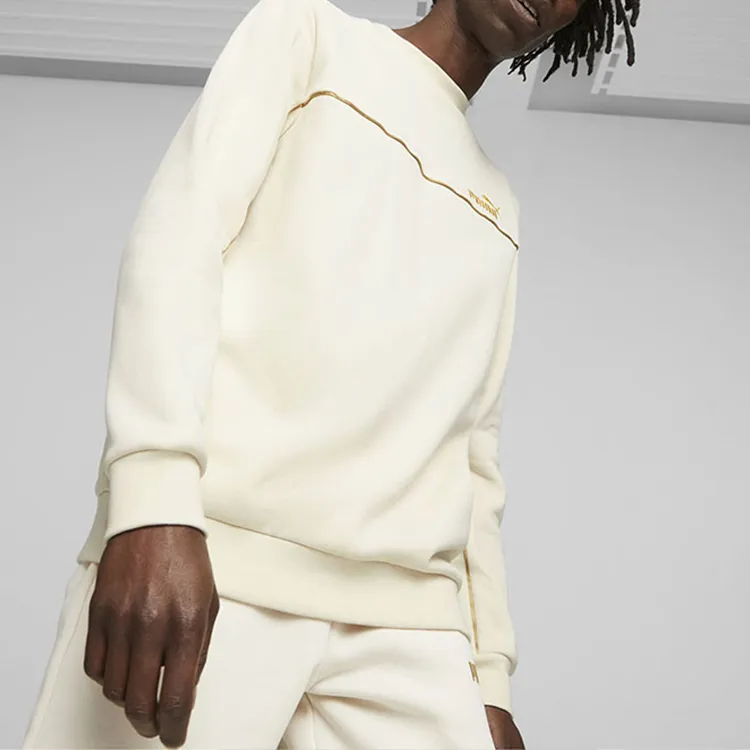 PUMA ESS Sweatshirts Men Ecru-2