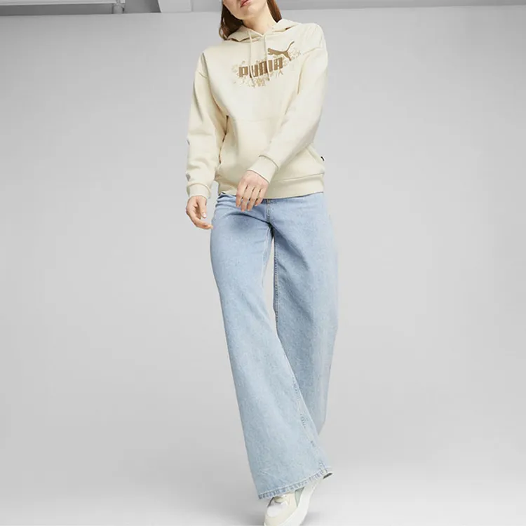 PUMA Sweatshirts Women's Ecru-3