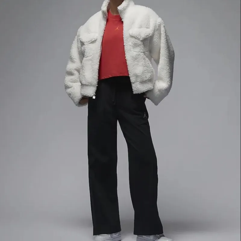 Jordan Jackets Coats Women's White-2