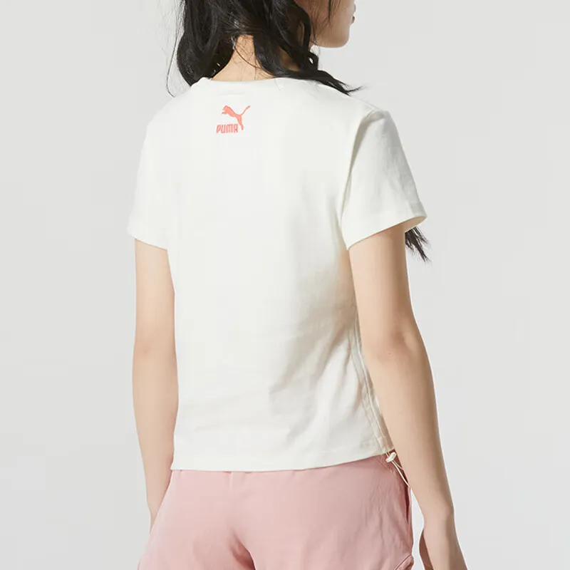 PUMA DANCEMANIA SS24 T Shirt Women's White-2