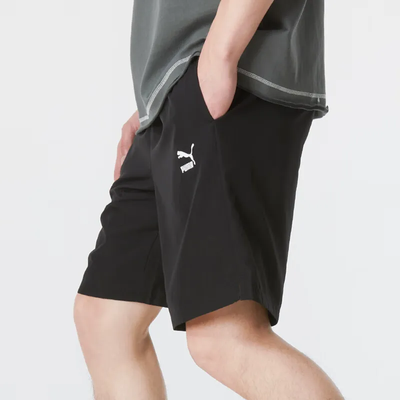 PUMA Channel Casual Shorts Men Black-4