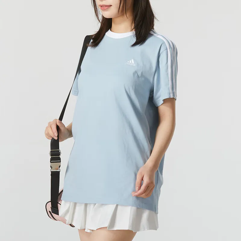 Adidas T-Shirt Women's Light Blue-1