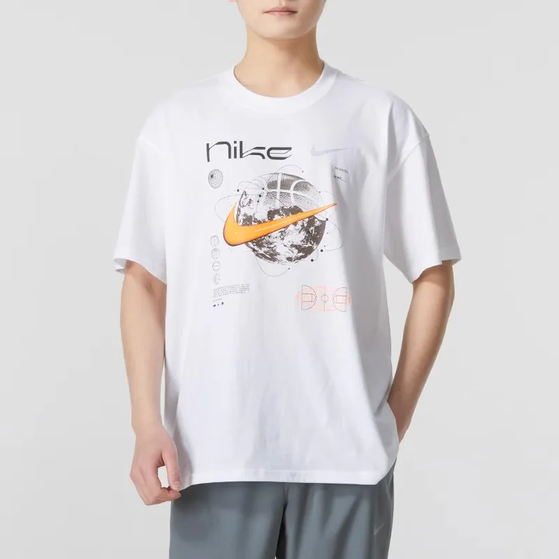 Nike Max90 T Shirts Men White-2