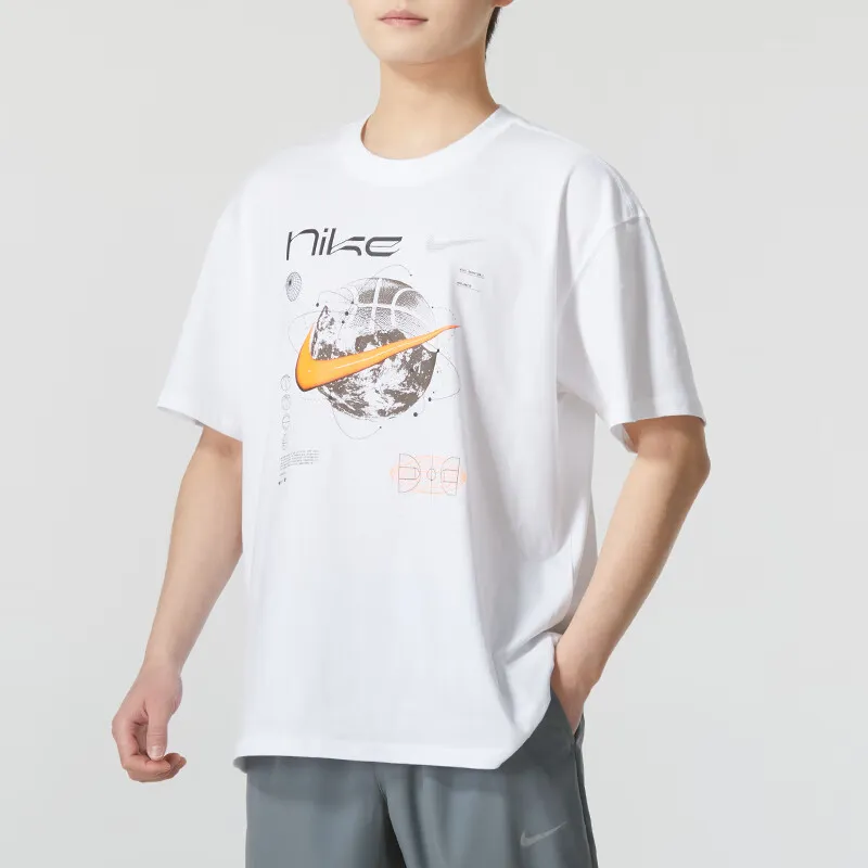 Nike Max90 T Shirts Men White-4