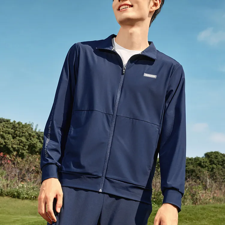 Skechers Jackets & Coats Men's Navy Blue-2
