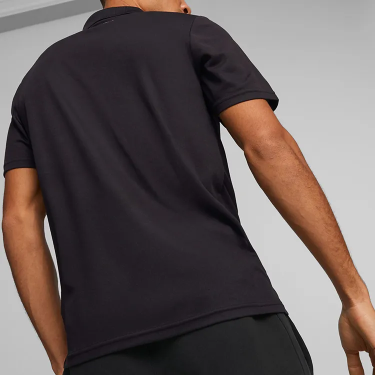 PUMA x ALEX TOUSSAINT Polo Shirt Men's Black-3