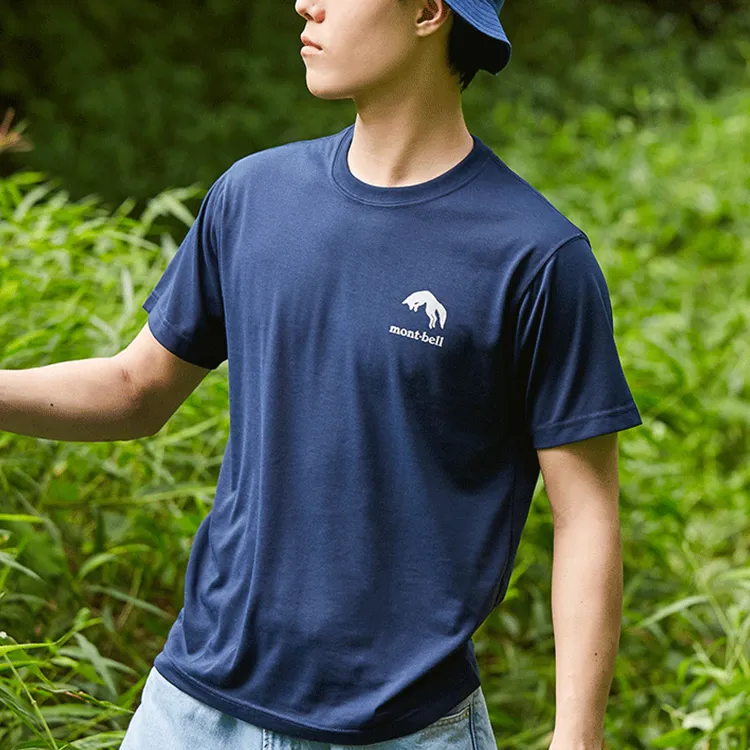 MONTBELL T Shirt Unisex Marine Blue-2