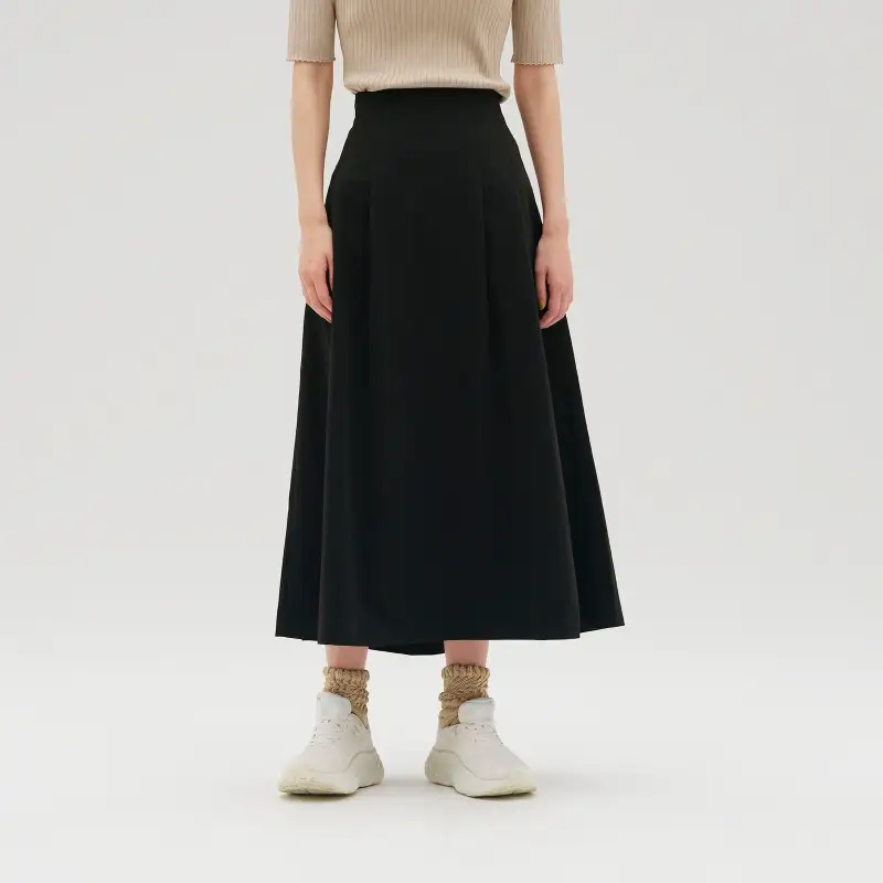 New Balance New Balance MET24 Casual Long Skirt Women's Black-2
