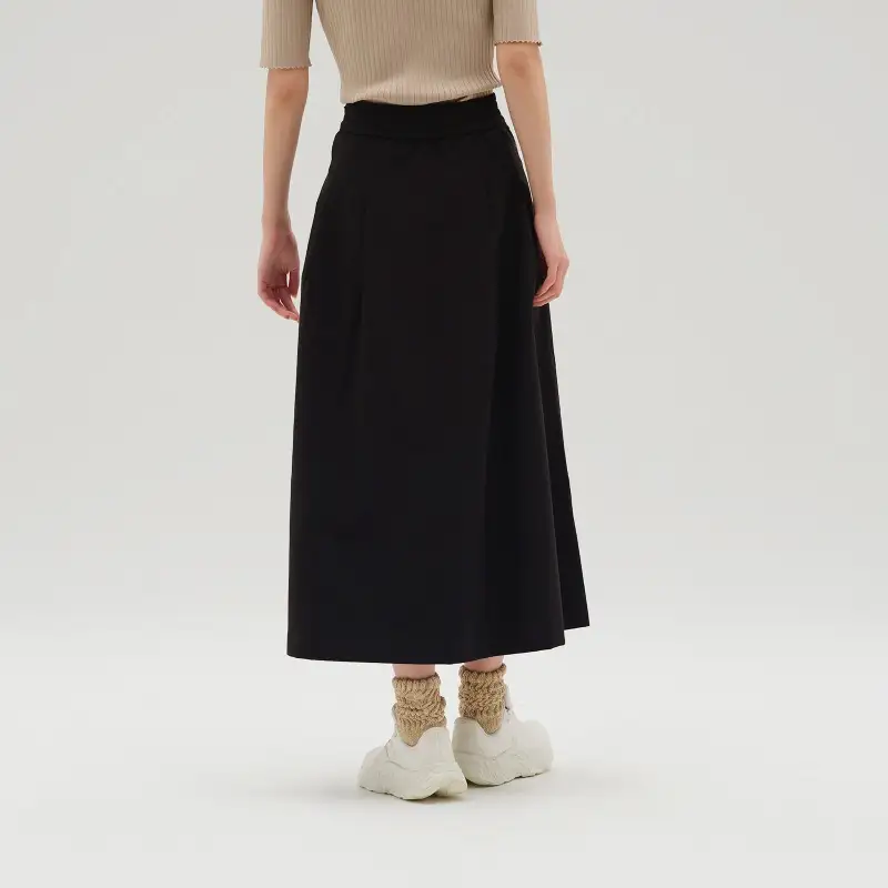New Balance New Balance MET24 Casual Long Skirt Women's Black-3