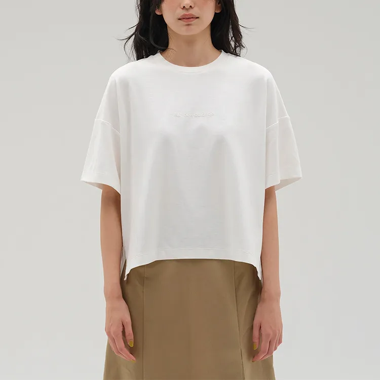 New Balance URAVI T Shirt Women's Sea Salt White-2