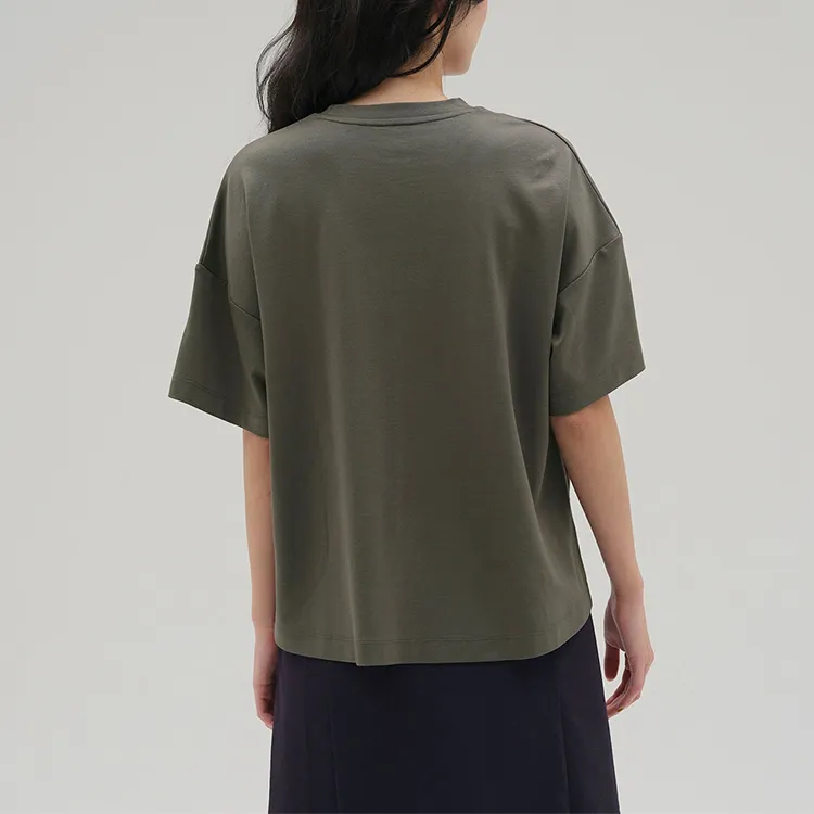 New Balance New Balance MET24 T Shirt Women's Olive Green-3