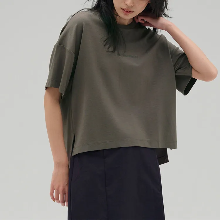 New Balance New Balance MET24 T Shirt Women's Olive Green-2