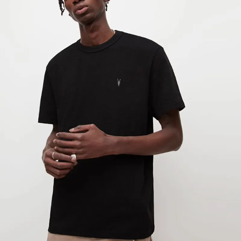 ALLSAINTS T-Shirts Men Black Jet Black-2