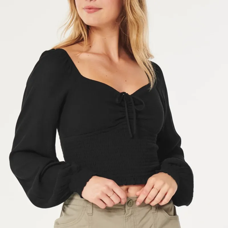Hollister Crop Tops Women's-4