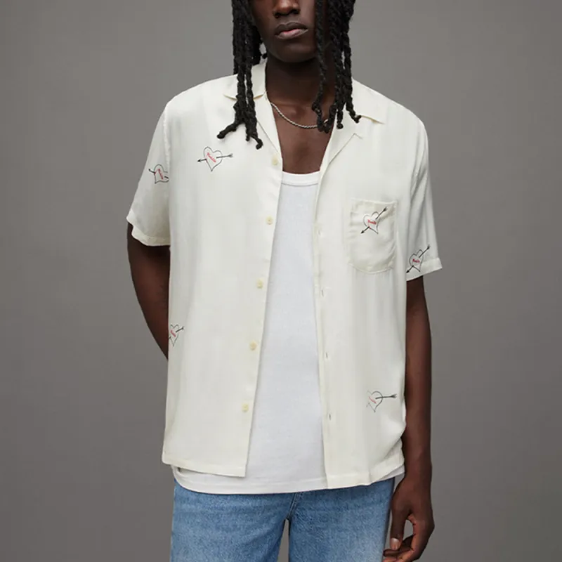 ALLSAINTS Shirts Men White-1