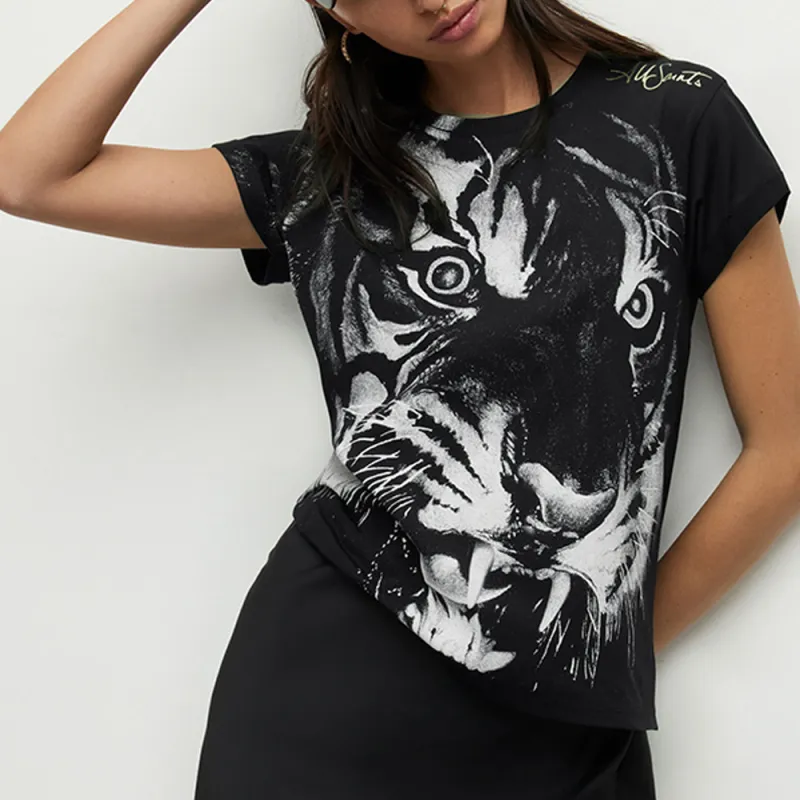 ALLSAINTS T-Shirts Women's Black-2