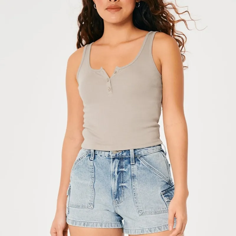 Hollister Tank Tops Women's-11