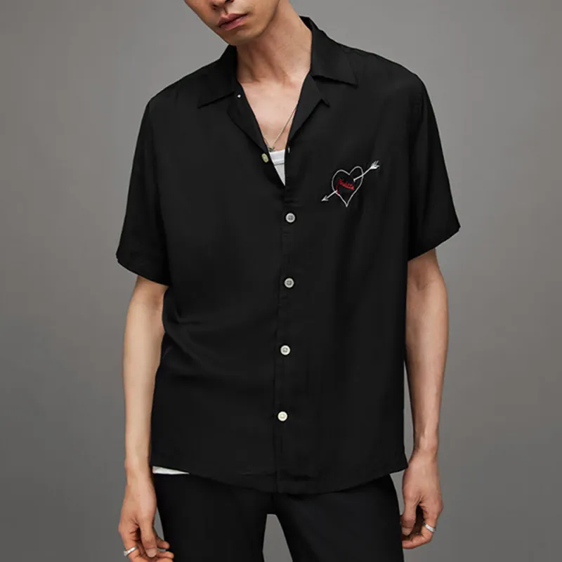 ALLSAINTS Shirts Men Black-1