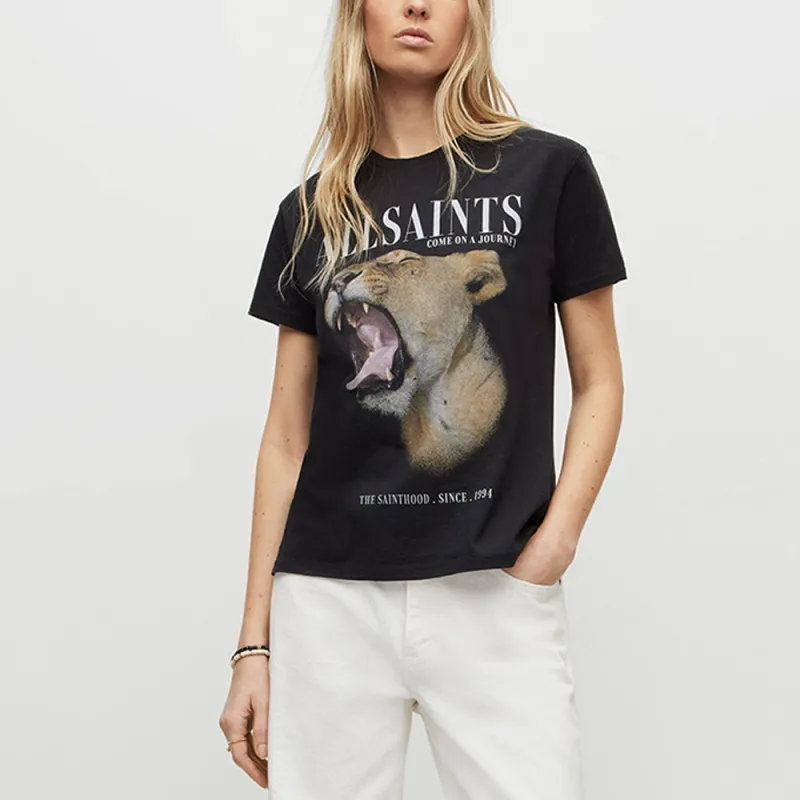 ALLSAINTS T-Shirts Women's Black-2