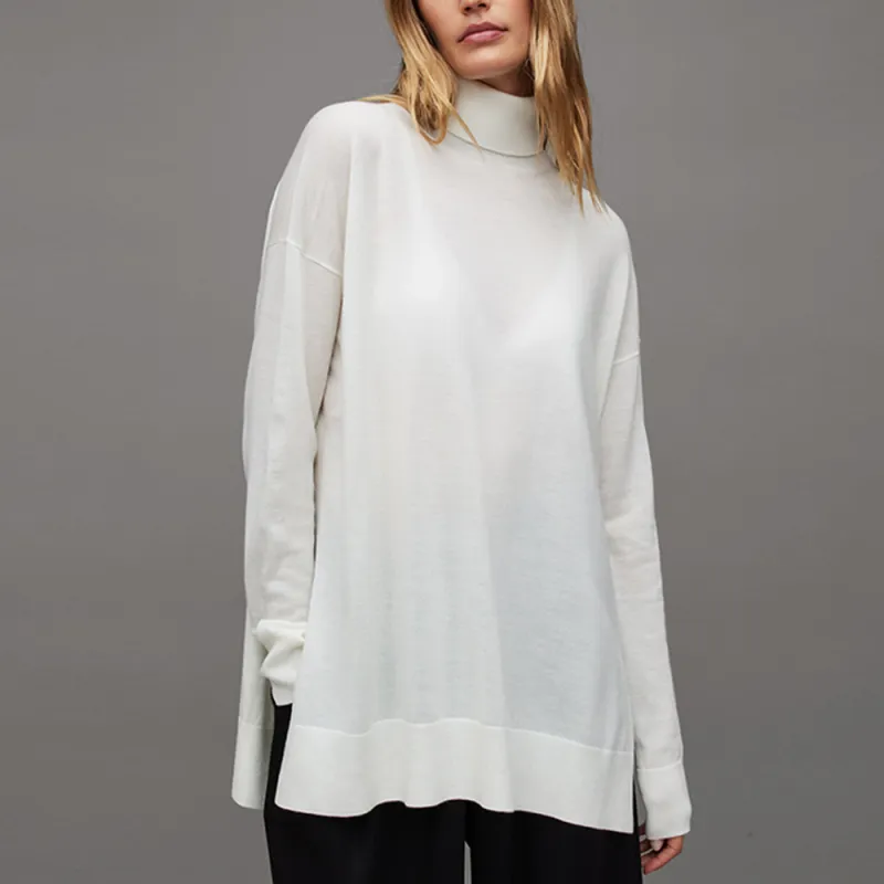 ALLSAINTS Knitwear Women's Pink Mist White-1