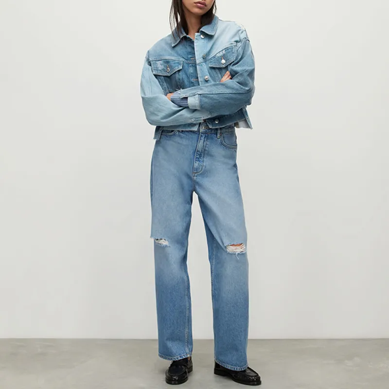 ALLSAINTS Denim Jackets Women's Indigo-1