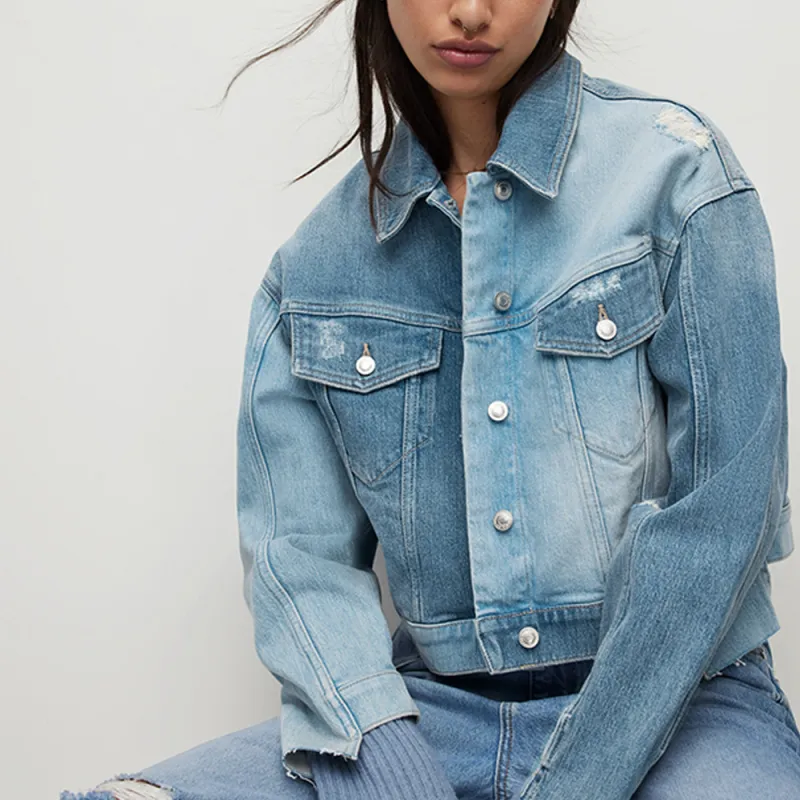 ALLSAINTS Denim Jackets Women's Indigo-2
