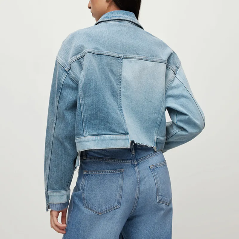 ALLSAINTS Denim Jackets Women's Indigo-3