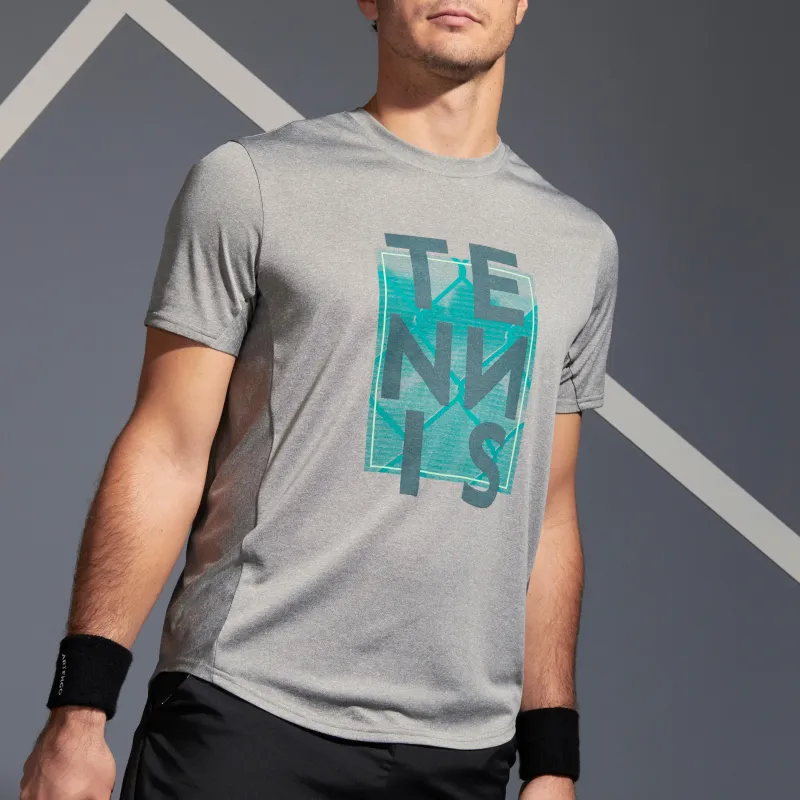 DECATHLON T Shirt Men's Lead Gray-1