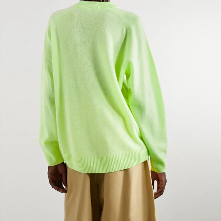 TIBI Cashmere Sweaters Women's Green-2