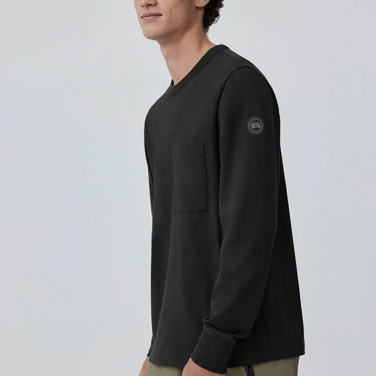 Canada Goose Gladstone Series T Shirts Men Black-4