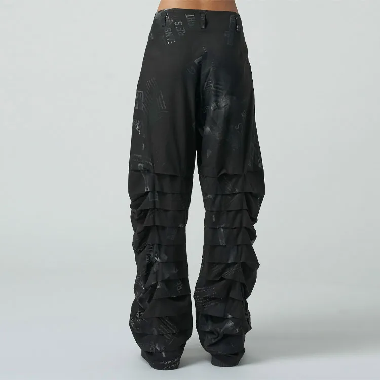 Yohji Yamamoto Casual Pants Women's Black-3
