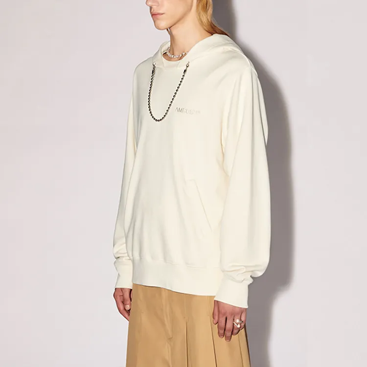 AMBUSH Ballchain Embellished Logo Embroidered Hoodie-3