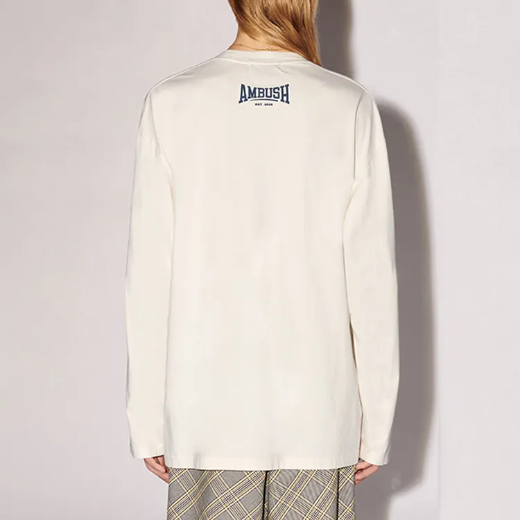 AMBUSH Amb Scholarship print T shirt-2