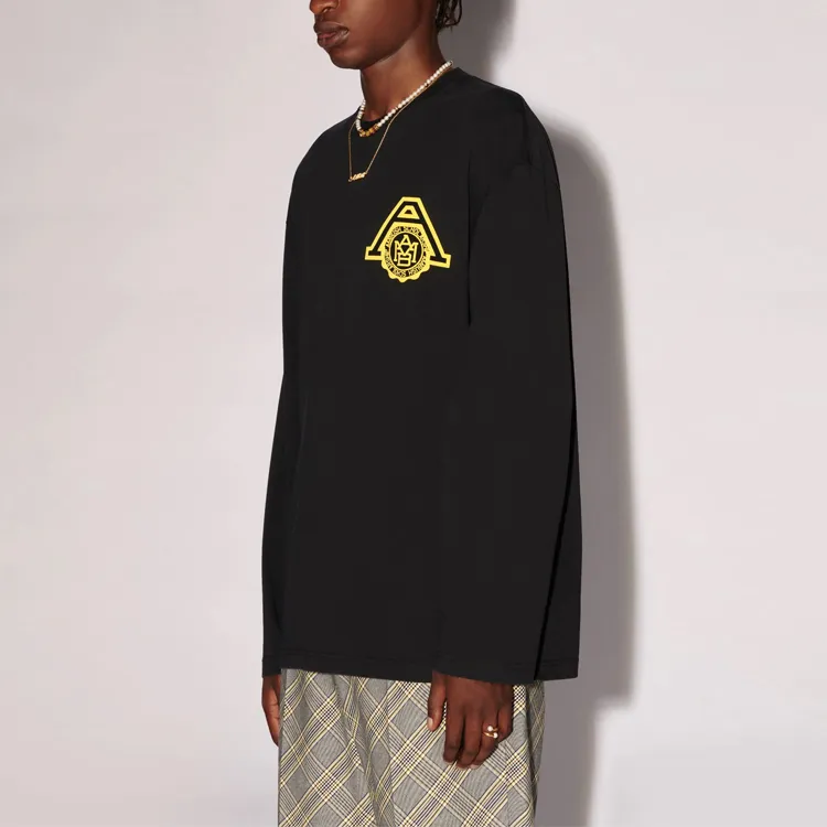 AMBUSH Amb Scholarship Crewneck Long Sleeved T Shirt-3