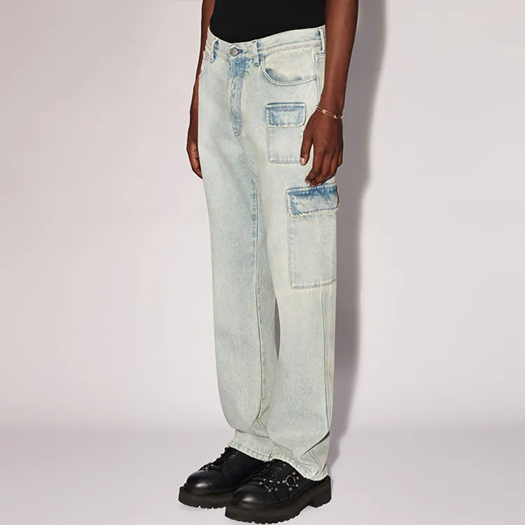 AMBUSH Slim Denim Cargo Jeans-2
