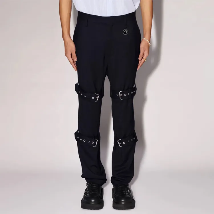AMBUSH Bondage Belted Trousers-1