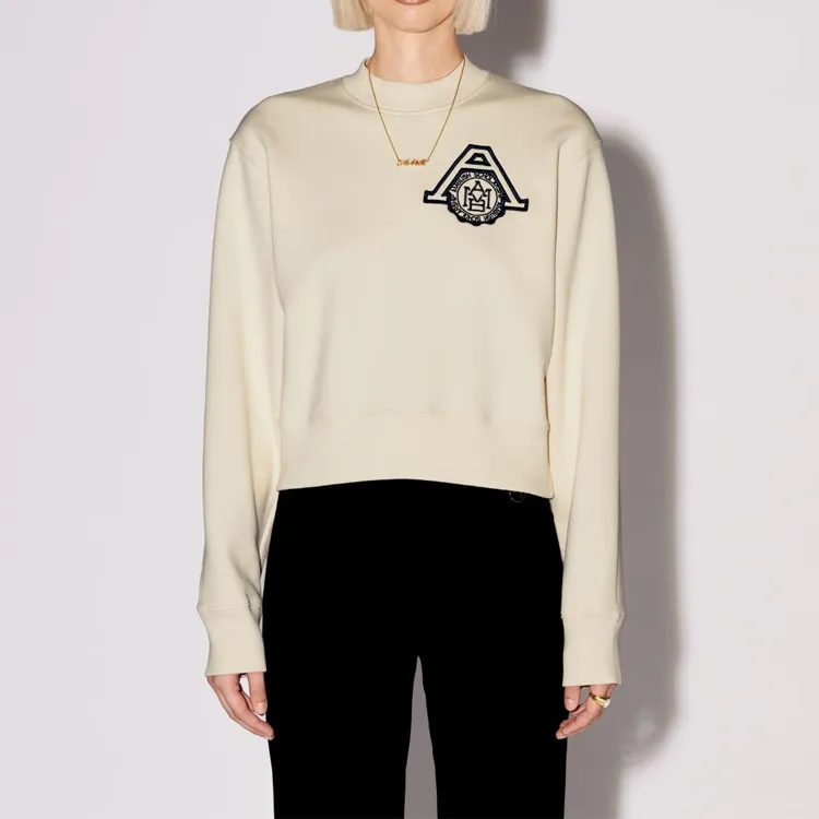 AMBUSH Scholarship Cropped Sweatshirt-1