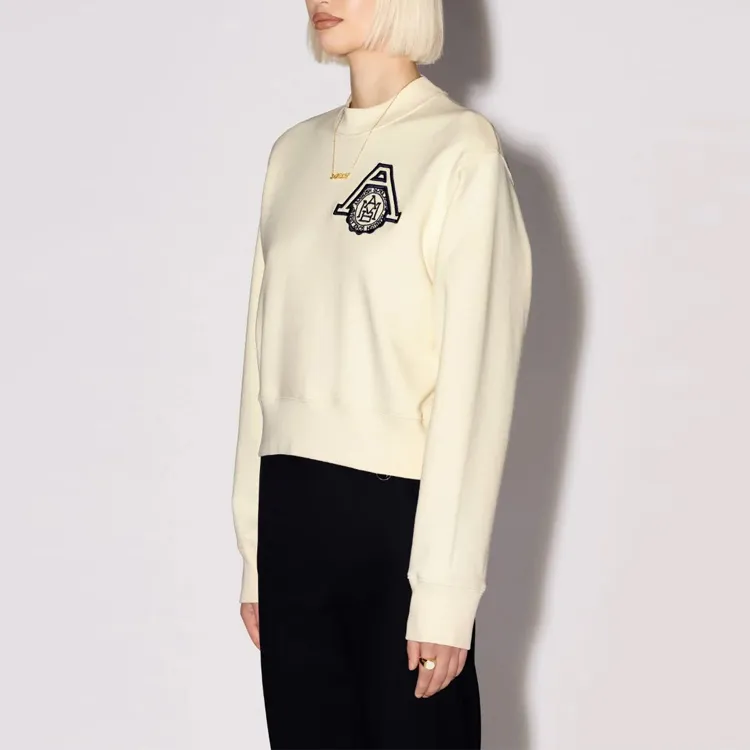 AMBUSH Scholarship Cropped Sweatshirt-3