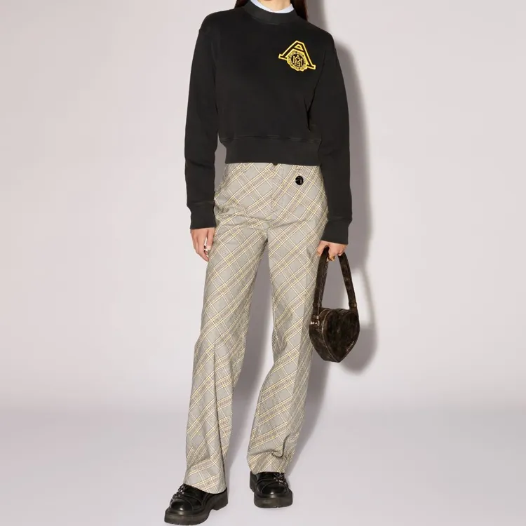 AMBUSH Scholarship Cropped Sweatshirt-1