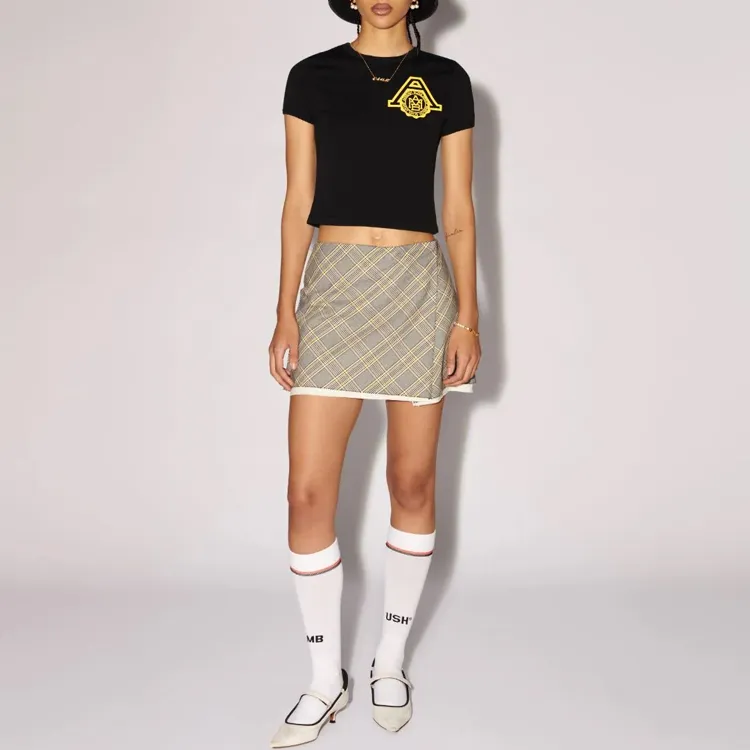 AMBUSH Scholarship Cropped T Shirt-1