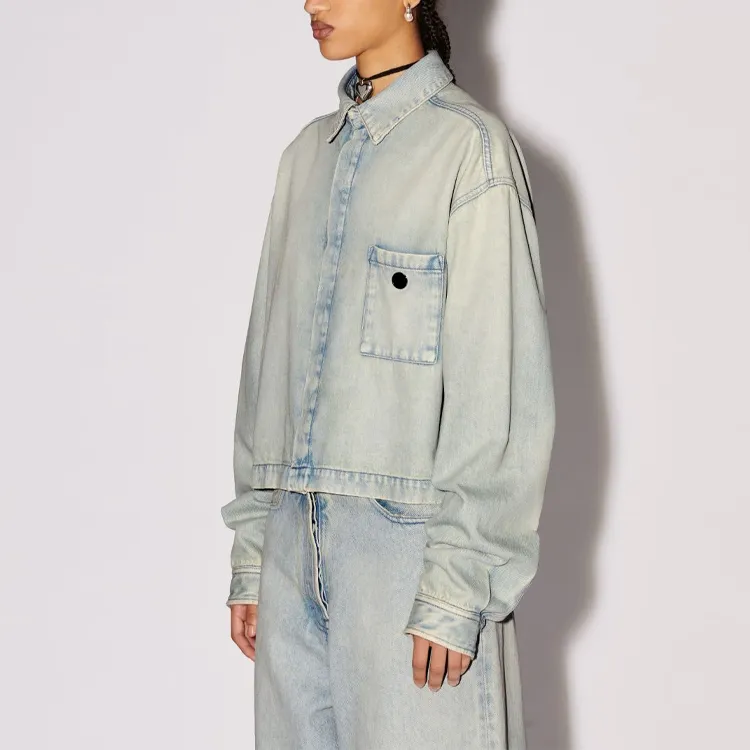AMBUSH Boxy Denim Shirt-2