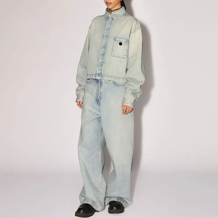 AMBUSH Boxy Denim Shirt-1