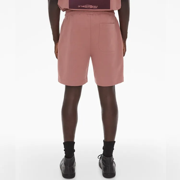 Helmut Lang Space logo Cotton Shorts-2