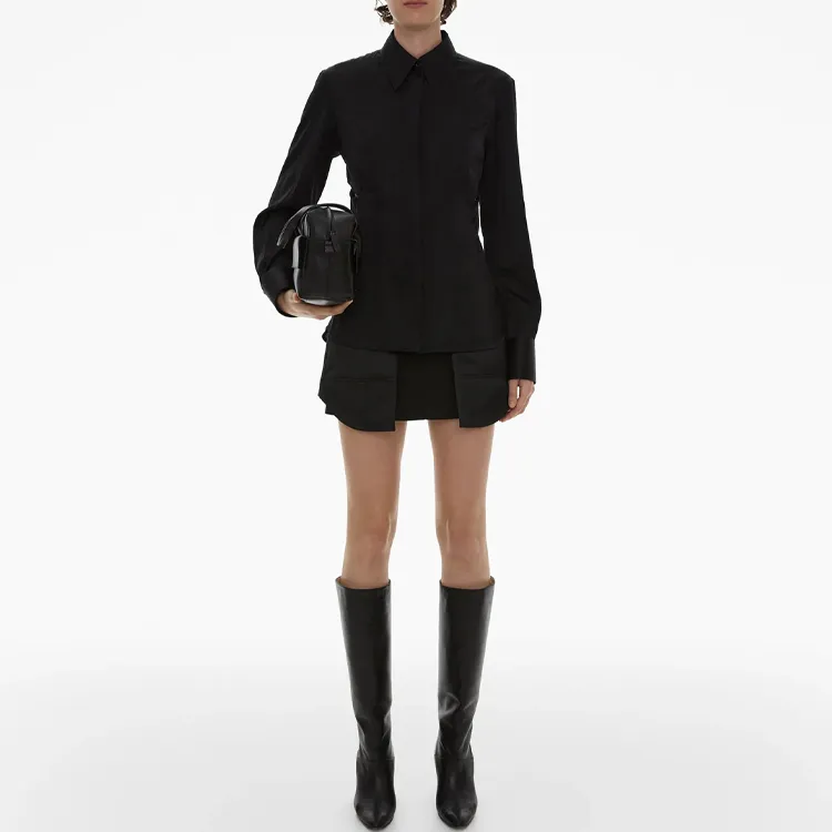 Helmut Lang Stretch Slash Shirt-1