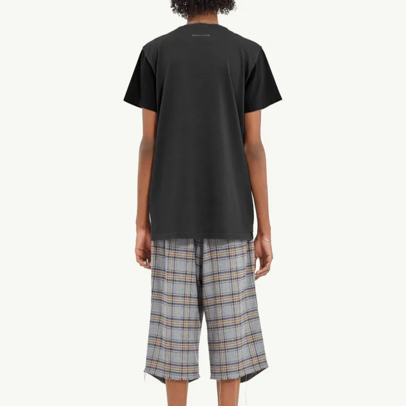 MM6 Maison Margiela Logo Printed Crewneck T Shirt-2